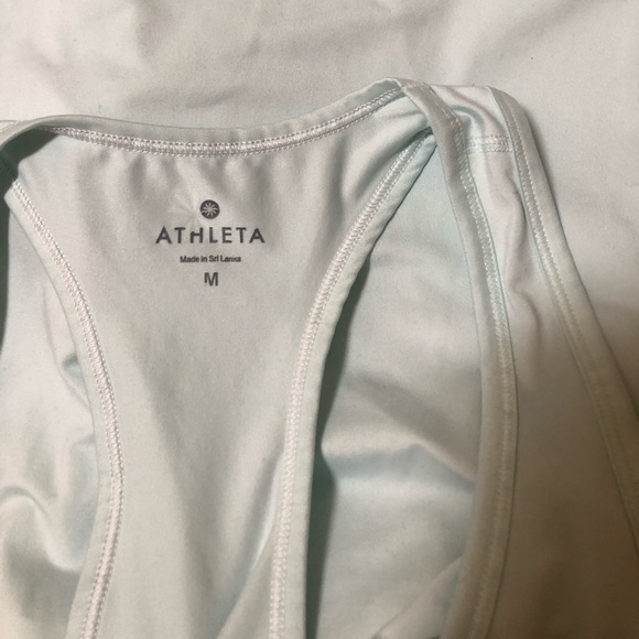 Athleta mint green racerback tank top size Medium - Picture 2 of 10